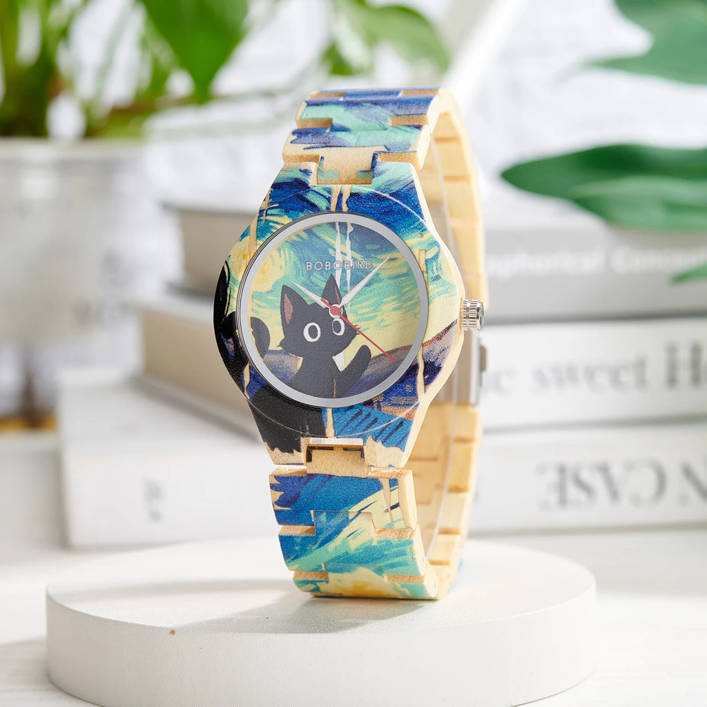 Women’s Fashion Quartz Watch – Colorful Bracelet Elegant Design