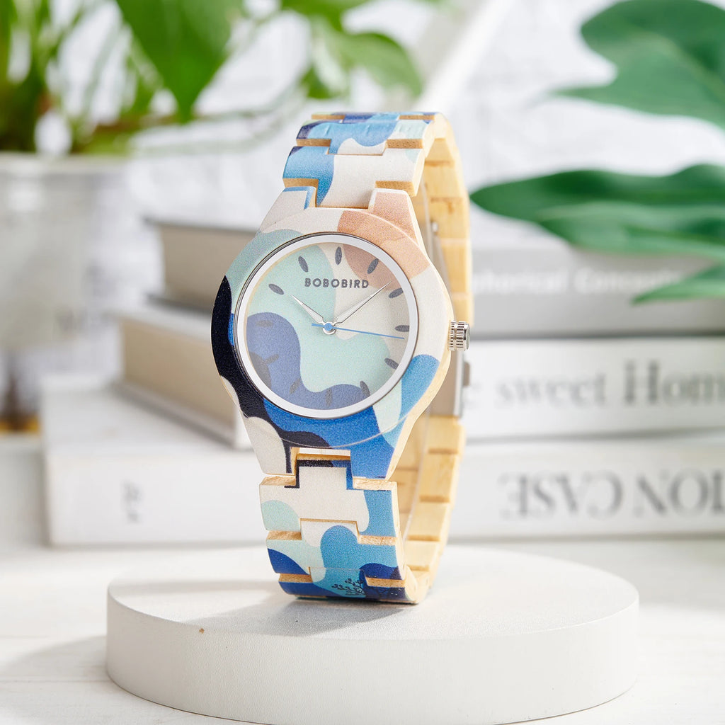 Women’s Fashion Quartz Watch – Colorful Bracelet Elegant Design