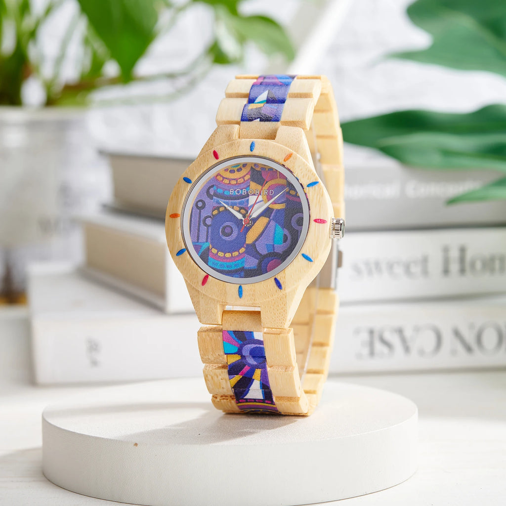 Women’s Fashion Quartz Watch – Colorful Bracelet Elegant Design